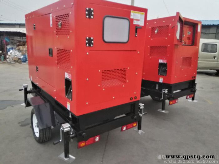 潍柴24KW柴油发电电焊一体机  汽油发电电焊一体机 潍柴拖车静音发电机 400A电焊机价格图4