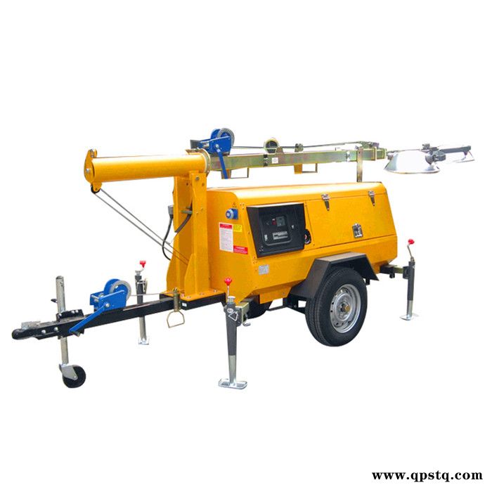 思拓瑞克4VA4000 5米手动升降的照明车装配柴油发电机组大功率 7米手动升降的照明车图6