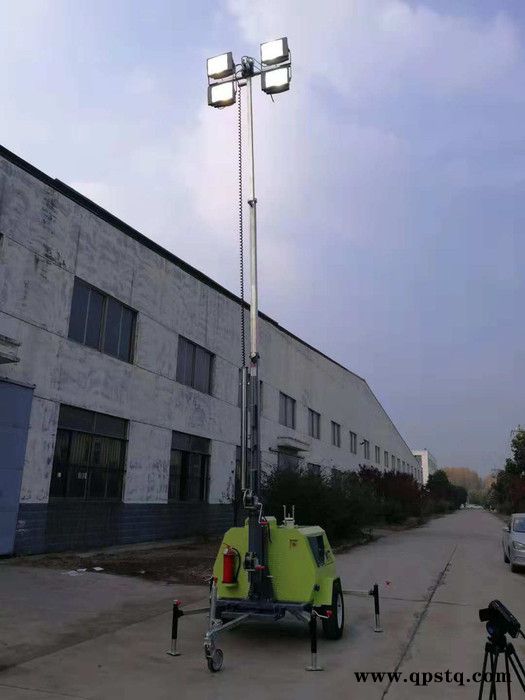 思拓瑞克4VA4000 5米手动升降的照明车装配柴油发电机组大功率 7米手动升降的照明车图8