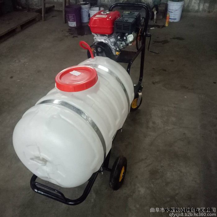 河北直销养猪场防疫喷雾器蓄电池 推车打药机图6