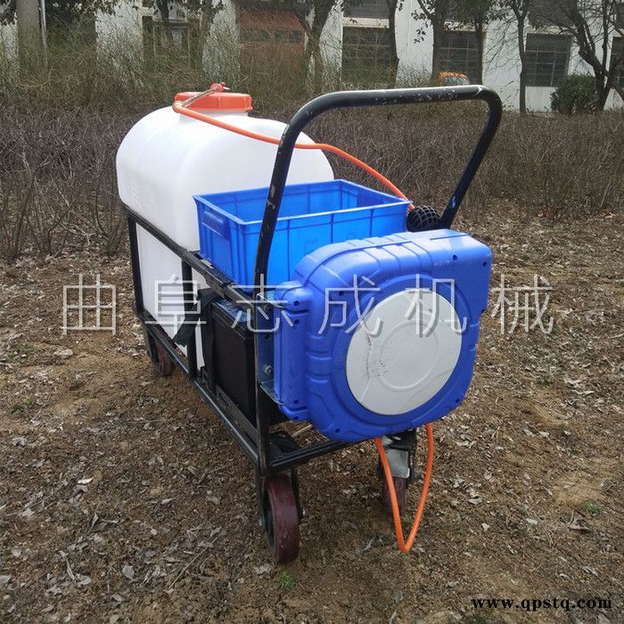 推荐家用喷雾器室内消杀消毒机蓄电池手推式105L电动打药车图8