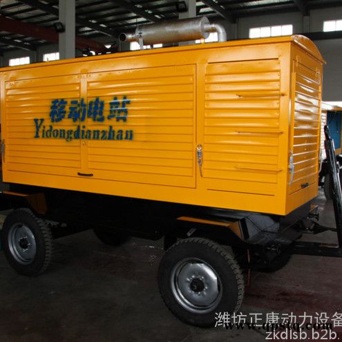 厂家全新120kw千瓦上柴大型柴油发电机组 三相380v移动拖车户外施工用图4