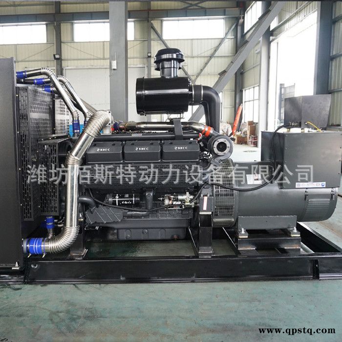 直销工地施工500KVA 400KW上柴股份 柴油发电机组 带移动拖车图2