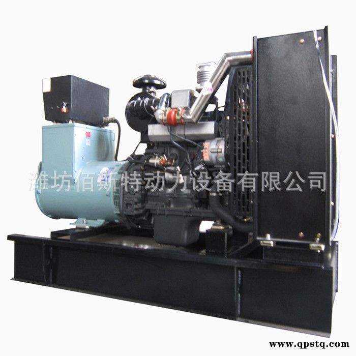 直销120千瓦 163马力上柴股份发电机组 配移动拖车野外施工用图2
