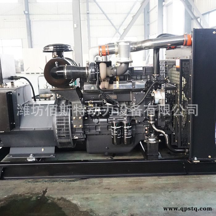 自己生产制造上柴股份250KW 312KVA发电机组 配移动拖车图2