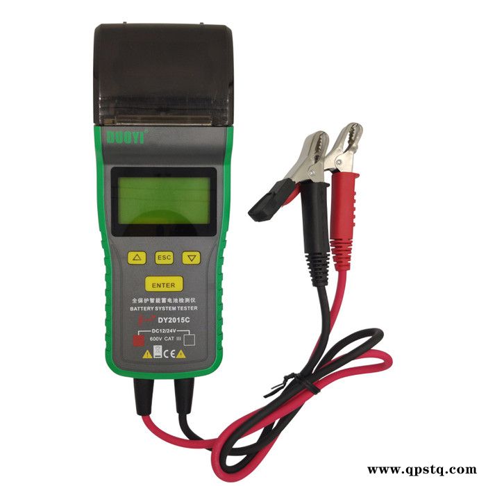 多一DY2015蓄电池检测仪多功能12V电池容量测试仪汽车电瓶检测仪图5