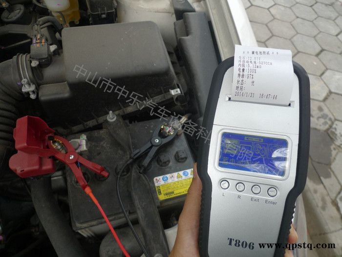 汽车检测设备汽车电瓶检测仪 检测仪 带打印功能 T806 蓄电池测试仪 电瓶 汽保图4