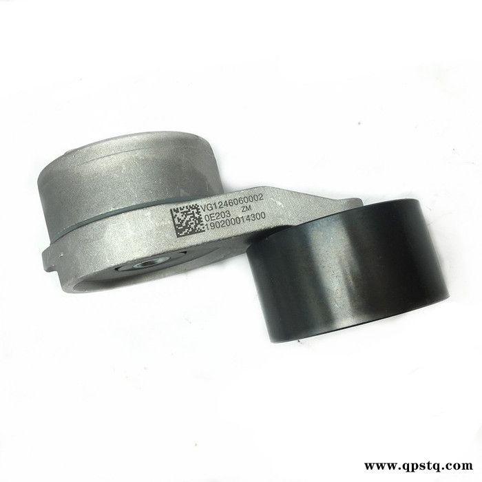 适用豪沃车HOWOA7皮带自动涨紧轮总成VG1246060002/022图5