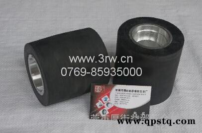 益邵五金供应砂带机抛光轮，涨紧轮铝轮磨光机专用轮橡胶磨头PU轮图3