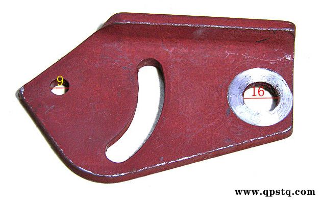 供应宇通配1002-00218涨紧轮支架原厂配件 涨紧轮支架图3