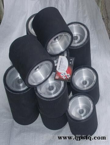 抛光轮，涨紧轮离心轮PU轮铝轮橡胶抛光轮胶辊各种尺寸订做图2