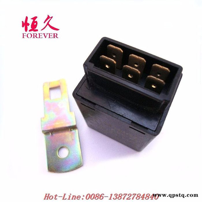 东风EQ1118军车配件EQ2102刮水间歇继电器37N-35020图2