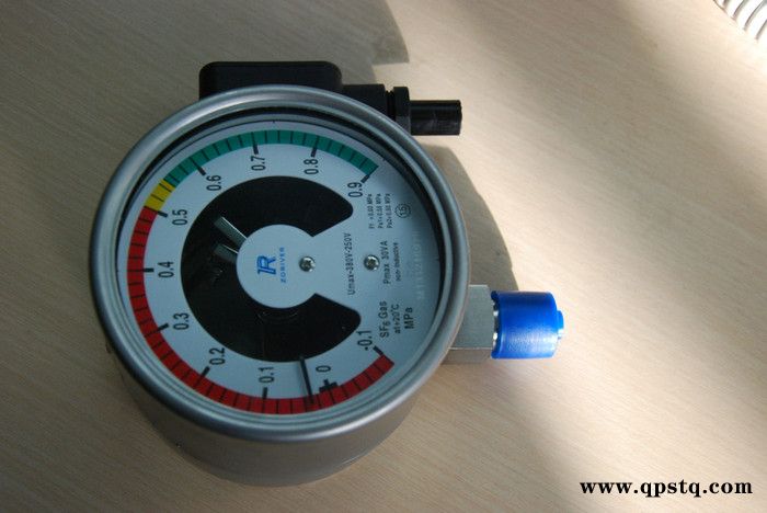 卓然天工气体密度继电器 适应恶劣环境 充油耐震SF6气体密度 电接点密度压力表厂家图5