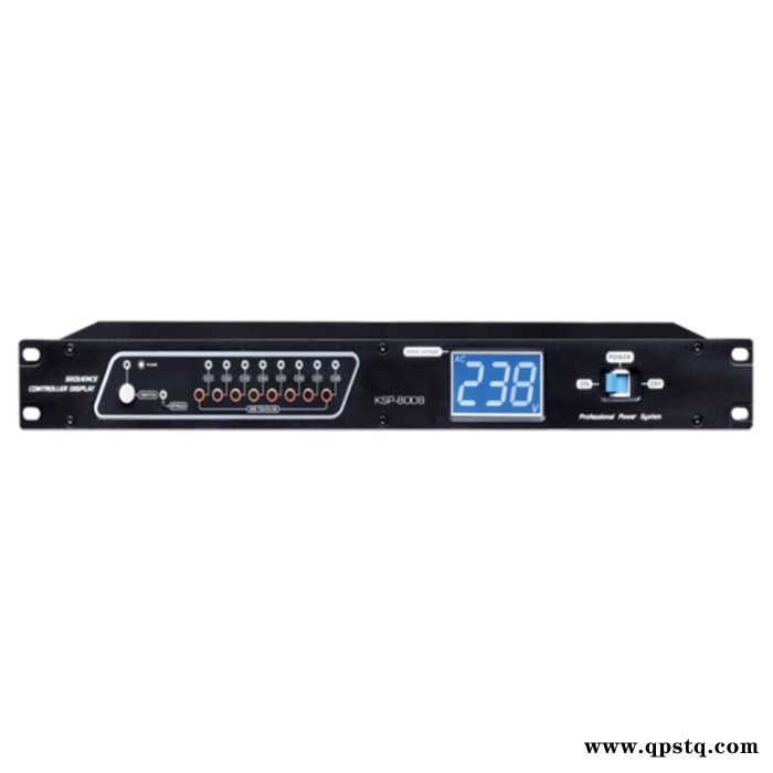 TS-8008  智能时序器 8路万用插座继电器受控 自带电源净化功能 适用KTV 教室等场所图2