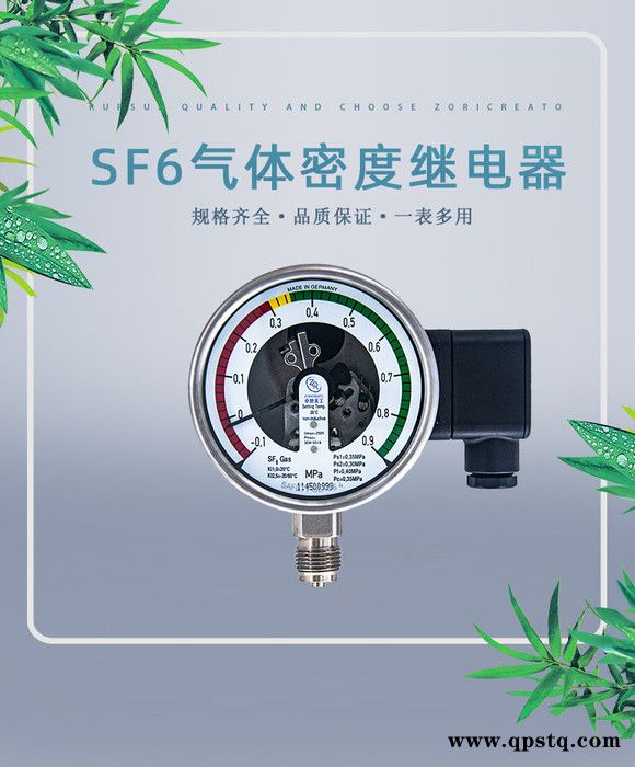 卓然天工PXM-100气体密度继电器 不锈钢防腐蚀耐震压力表图2