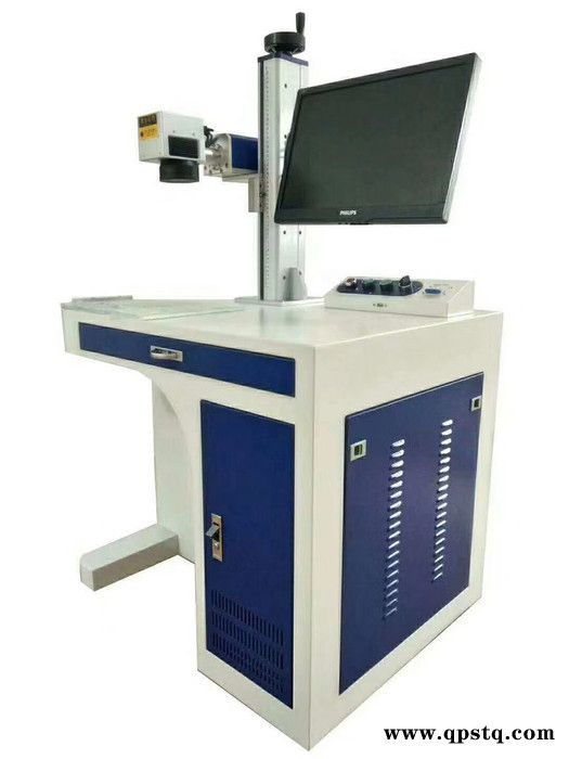 山东打标机厂家   光纤台式激光打码机    继电器激光打标  充电器打标图4