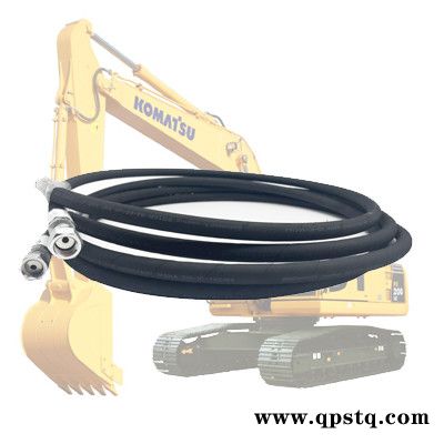 康迪泰克 PC200液压油管总成 液压泵-主控阀 继电器液压管 总成 高压油管总成图3