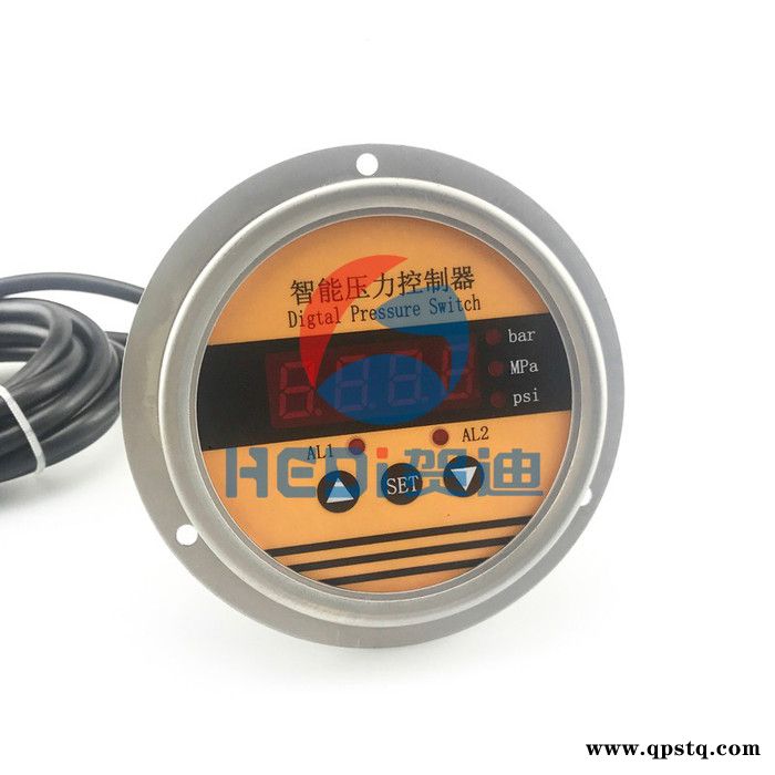 贺迪HDK104Z 轴向压力开关，轴向4-20MA+继电器控制的智能压力控制器图2