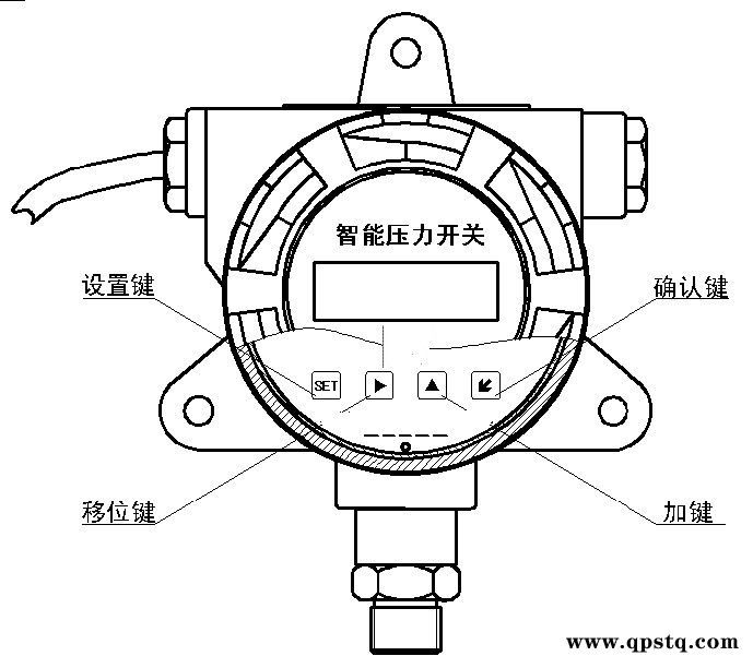 ZORICREATO/卓然天工 PSWI201 型智能差压开关 四路继电器(DC24V/AC250V）智能差压开关图3
