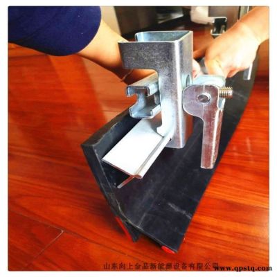 镀锌夹持器 螺栓M12 碳钢夹持器  防溢裙板的夹具压条/