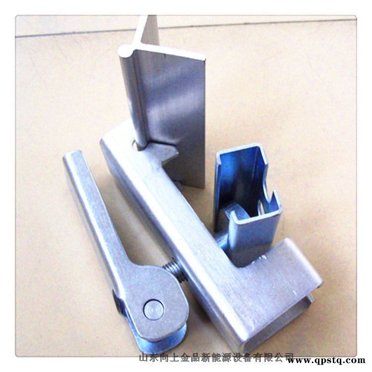 成全 防溢裙板的固定  夹持器和角铝--压板组  输送带导料槽配件图1