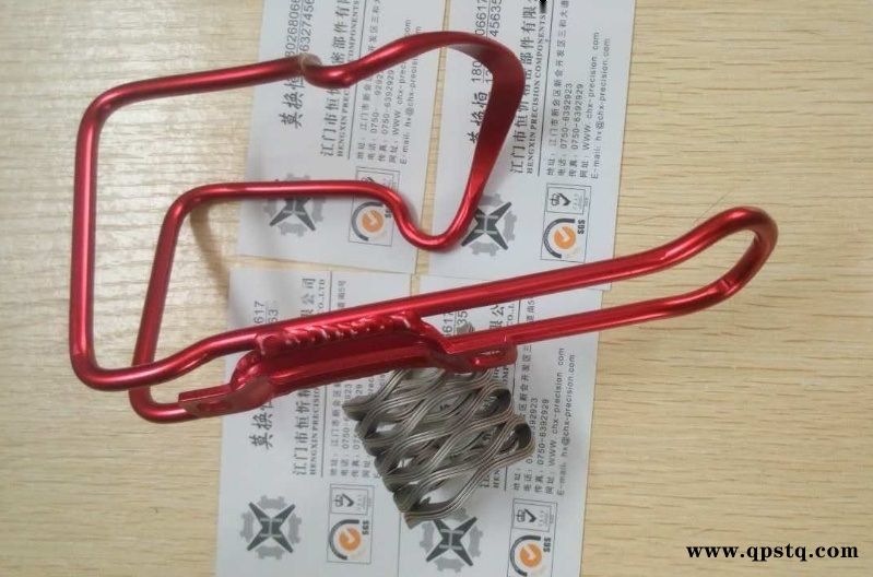钛线弹簧、钛合金弹簧、自行车弹簧、电动车弹簧、水壶架图4