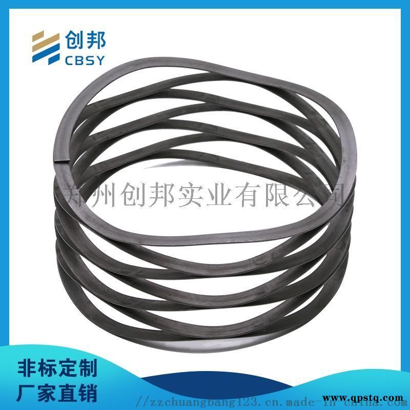 扁线波形弹簧创邦弹簧不锈钢波形弹簧开口型波形弹簧图2
