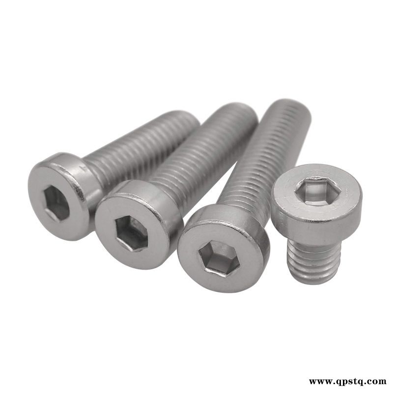 厂家直销车船舶行业用304不锈钢内六角矮圆柱头螺栓图3