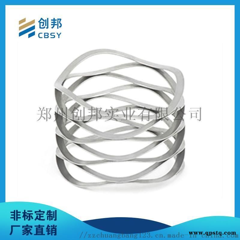 定制波形弹簧不锈钢对顶波形弹簧图2