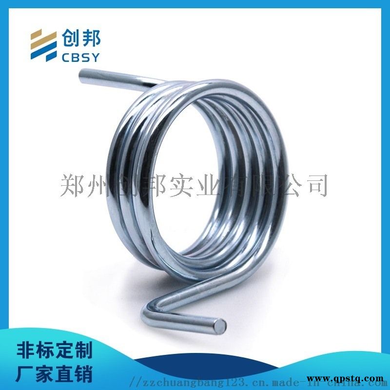 扭转弹簧文件夹扭簧发夹扭簧45-90扭簧图2