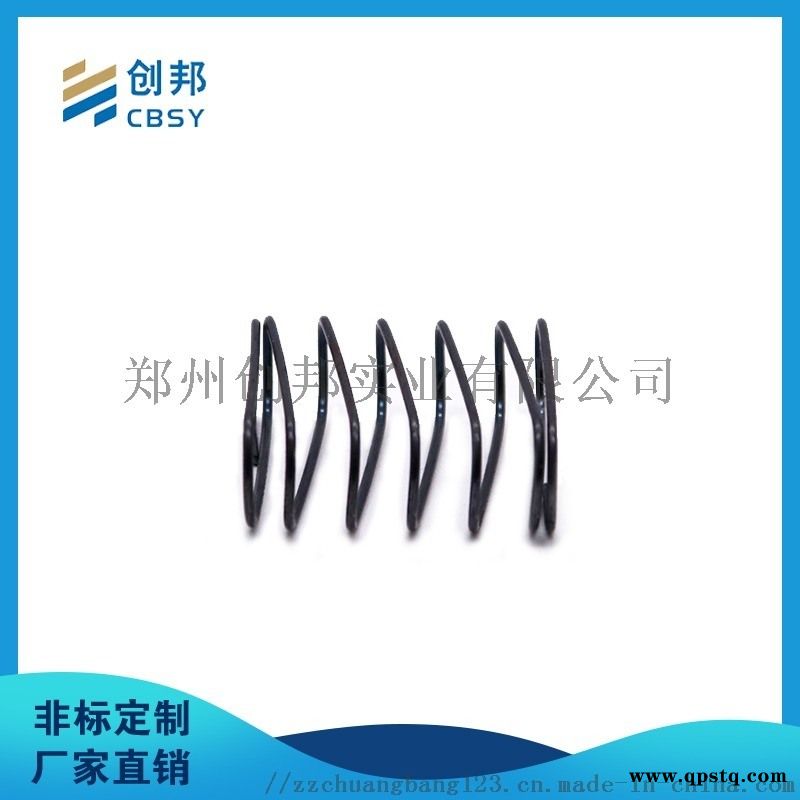 进口合金钢矩形耐高温强度压缩扁弹簧多规格扁簧图2