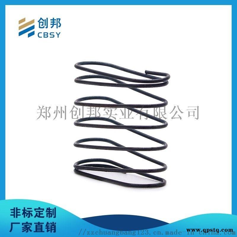 进口合金钢矩形耐高温强度压缩扁弹簧多规格扁簧图5