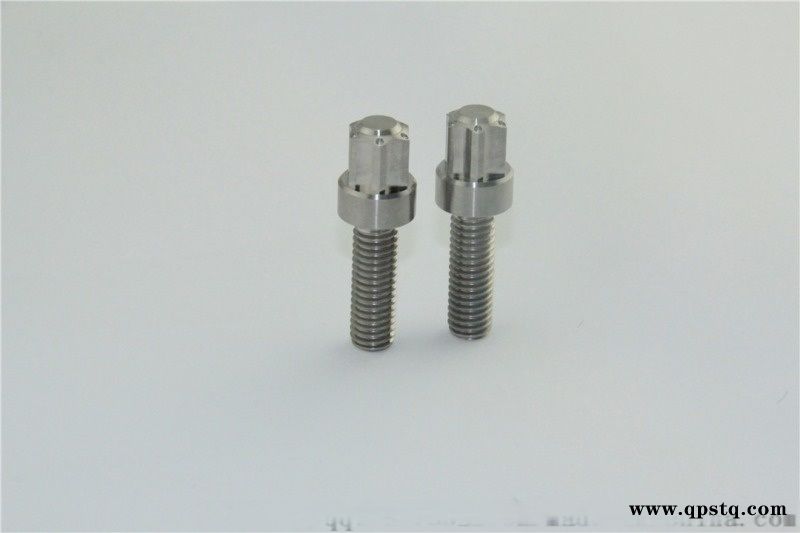 M8摩托  车用法兰头内外六角钛螺栓图3
