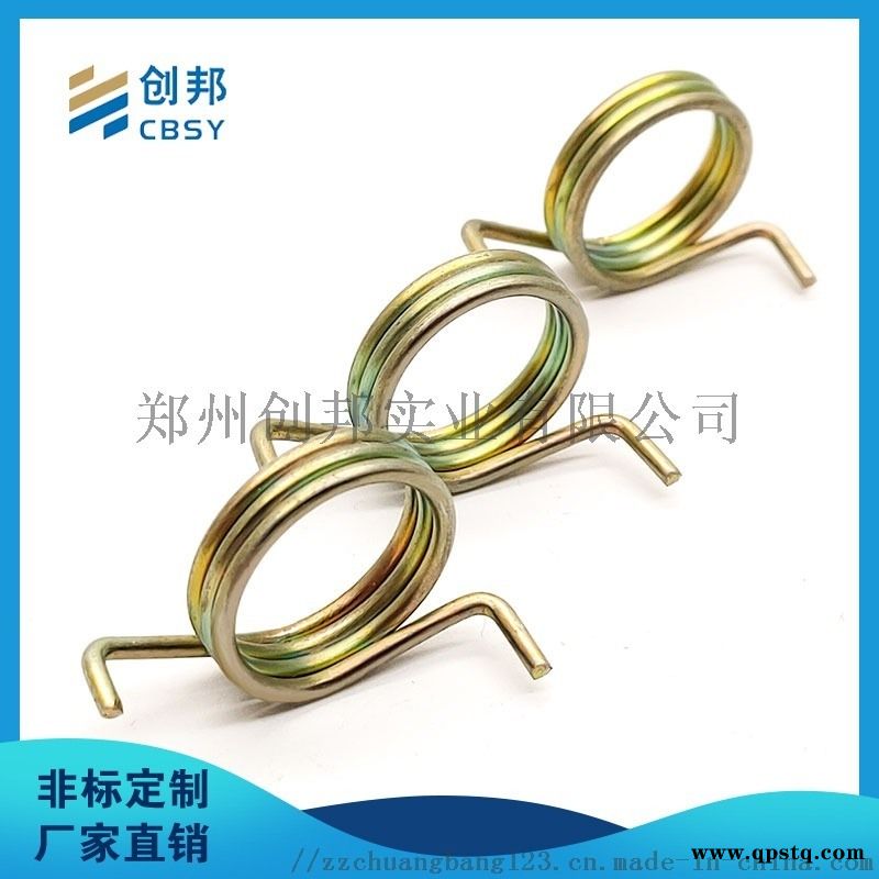 扭转弹簧 扭力弹簧 双扭簧 锁扣弹簧 不锈钢扭簧图4