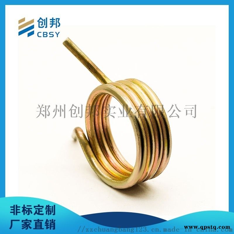 扭转弹簧 扭力弹簧 双扭簧 锁扣弹簧 不锈钢扭簧图2