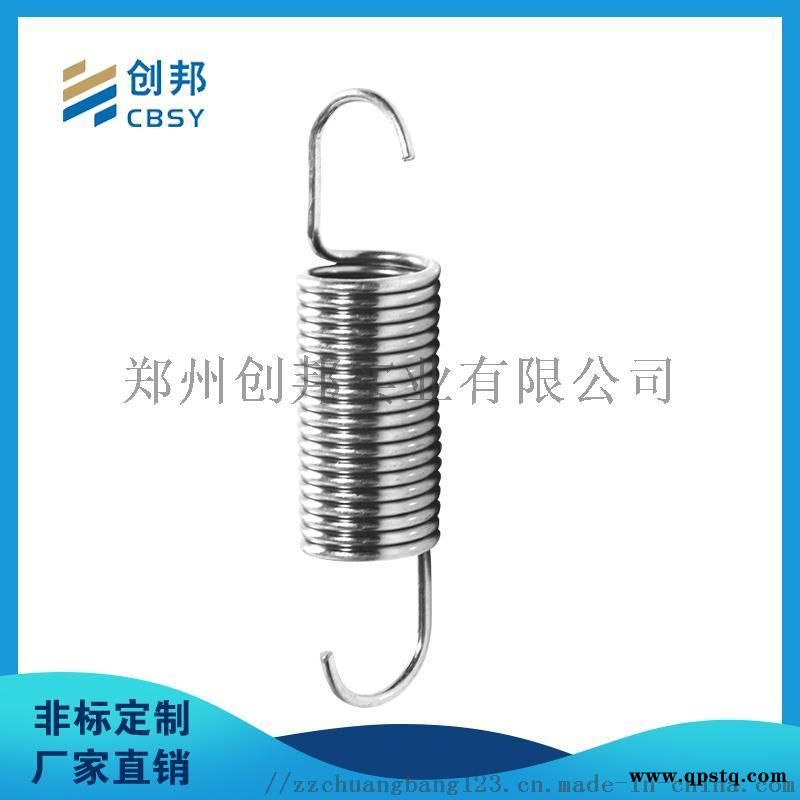 304不锈钢拉力弹簧 镀锌镀镍拉伸弹簧图2