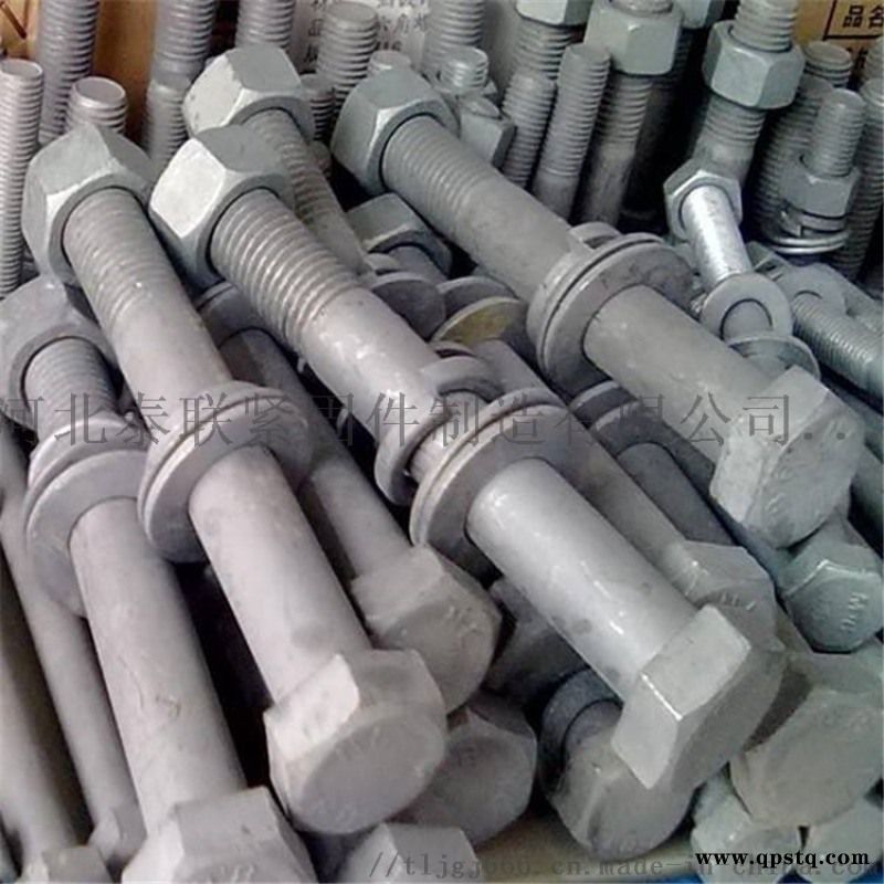 高强度热镀锌螺栓 热镀锌外六角电力螺栓图4