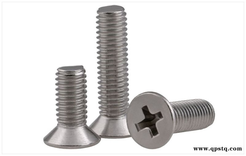 广东304不锈钢螺丝 沉头螺丝 十字槽平头螺栓图2