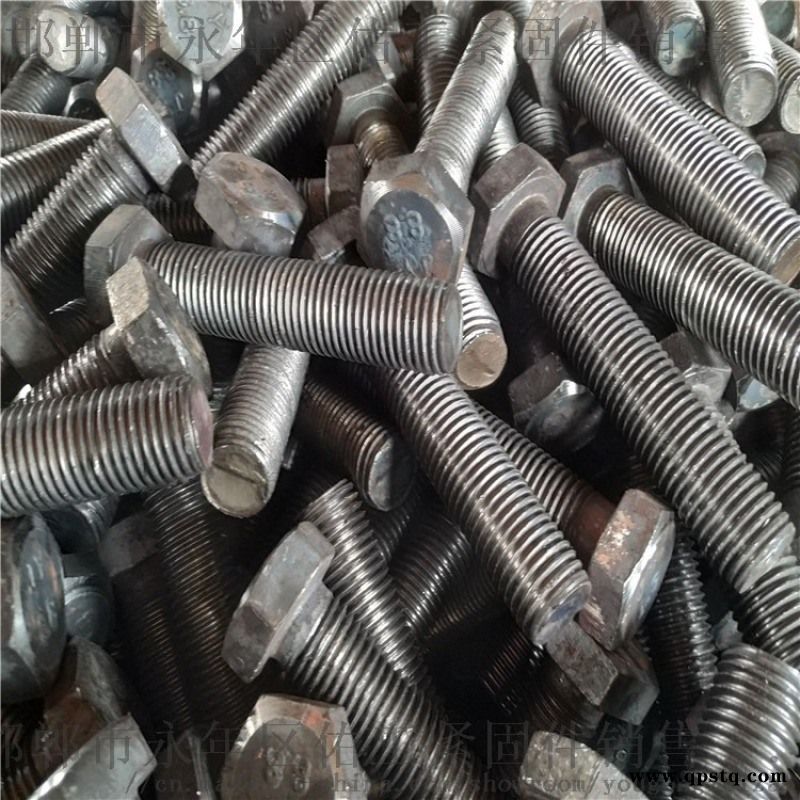 高强度外六角螺栓GB5783超长全牙发黑镀锌图4