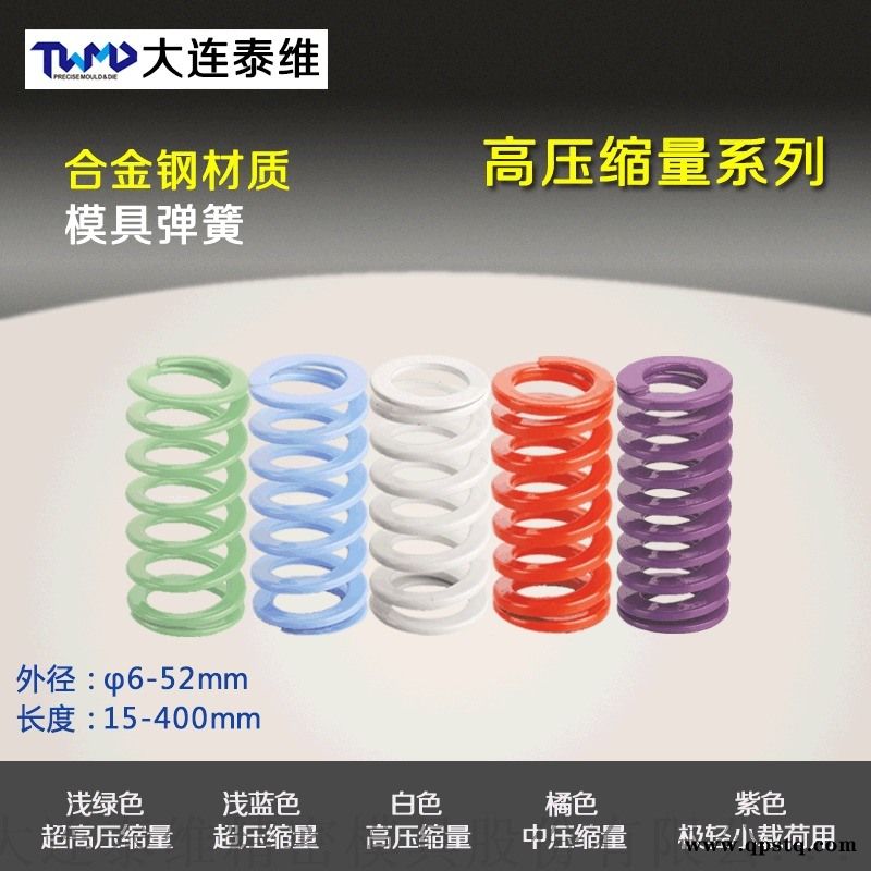 替代盘起标准模具弹簧 可替代进口标准高压缩量模具弹簧 东北弹簧厂家图2