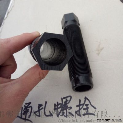 河北机械配件厂家直销通孔螺栓 空心螺丝 油管通孔栓