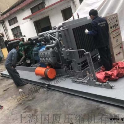 350公斤压力空压机管道试压用35mpa空气压缩机