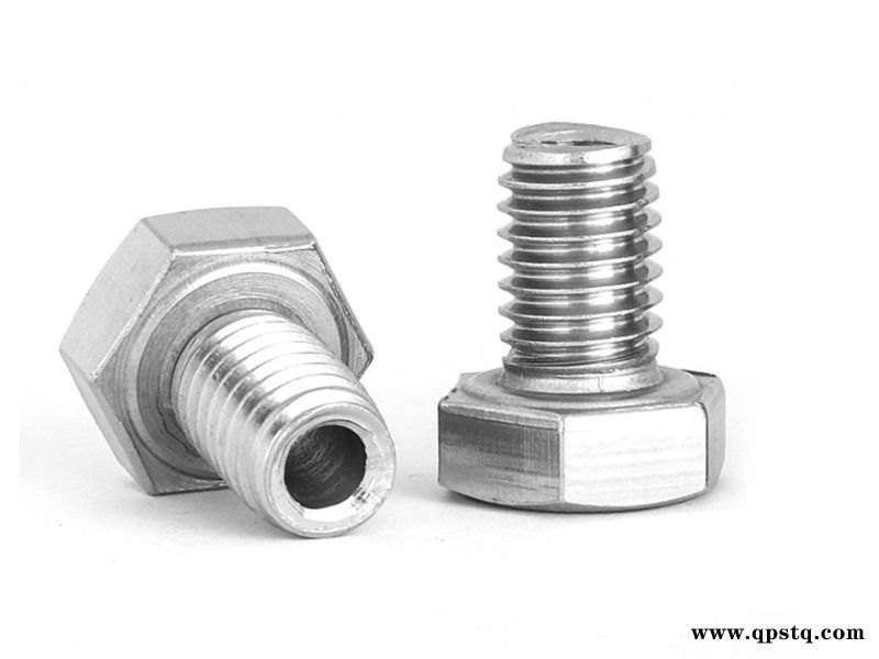 304不锈钢外六角空心螺丝 中空螺栓 通孔螺钉图3