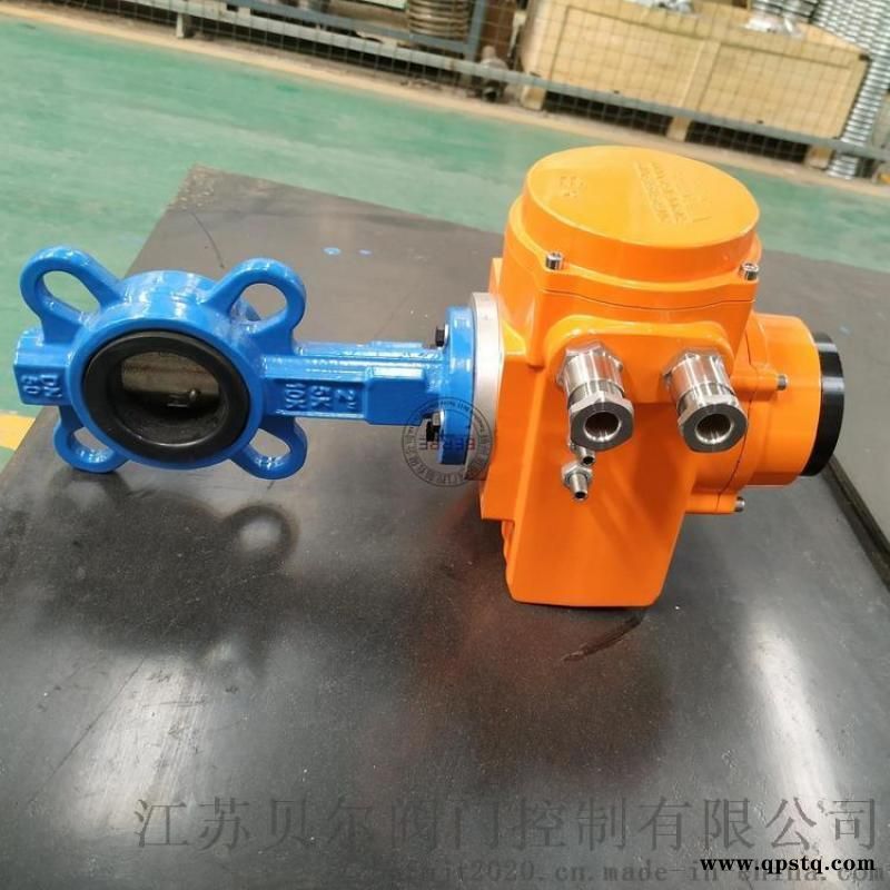 江苏贝尔手机控制电动球阀 无线物联网电动球阀图3