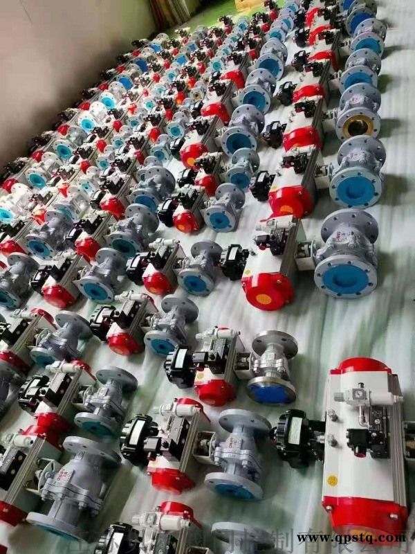 流量控制Q641F-16C DN100铸钢气动球阀图4