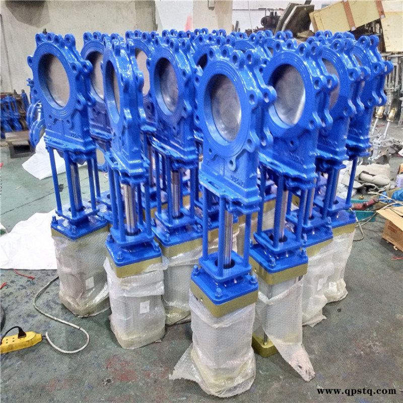 气动耐用刀闸阀陶瓷定制刀闸阀双面耐磨插板阀图2