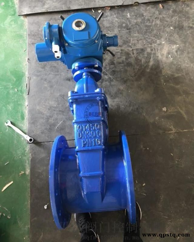 贝尔 电动阀制 Z945T-10 DN100 法兰连接 铸铁电动暗杆闸阀 开关闸阀 价格图3