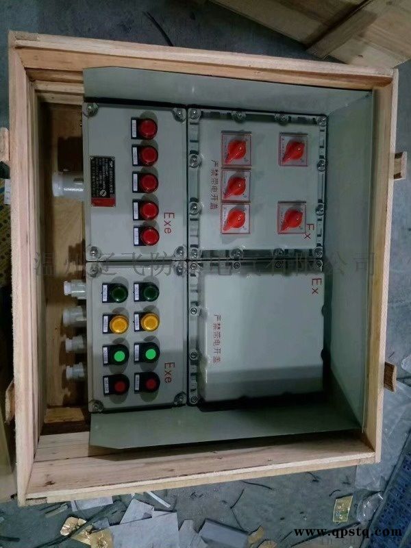 防爆电动阀门控制箱盲板阀图5