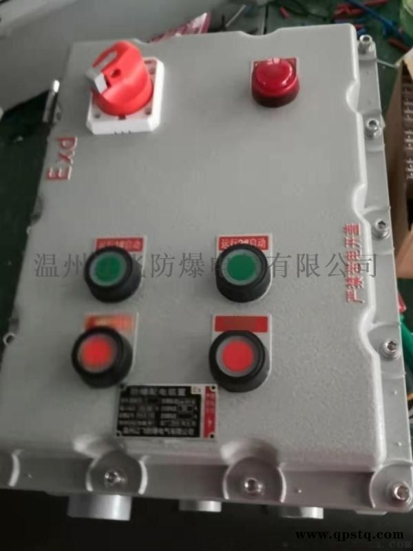 防爆电动阀门控制箱盲板阀现货图2