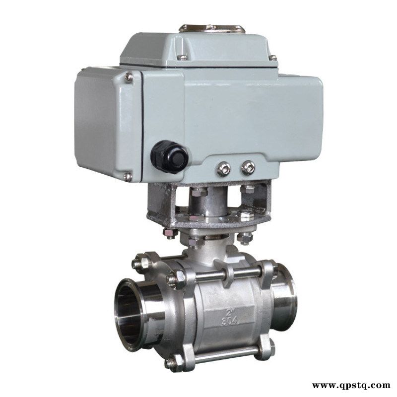 中鼎电动卫生级卡箍球阀制药DN25图3